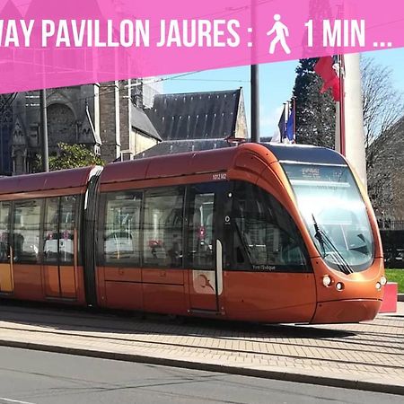 Ferienwohnung Tramway 12 JAURES Cosy proche gare Le Mans Exterior foto