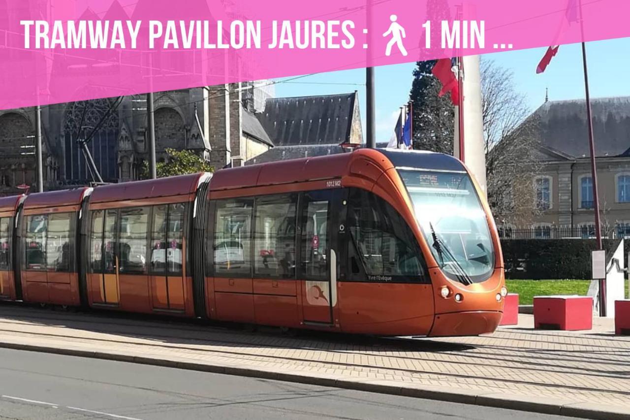 Ferienwohnung Tramway 12 JAURES Cosy proche gare Le Mans Exterior foto
