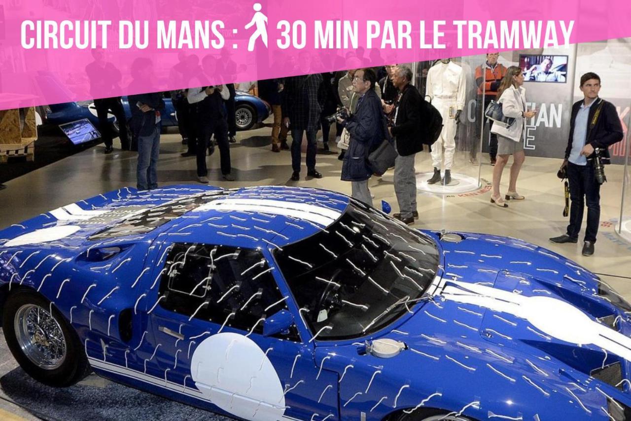 Ferienwohnung Tramway 12 JAURES Cosy proche gare Le Mans Exterior foto